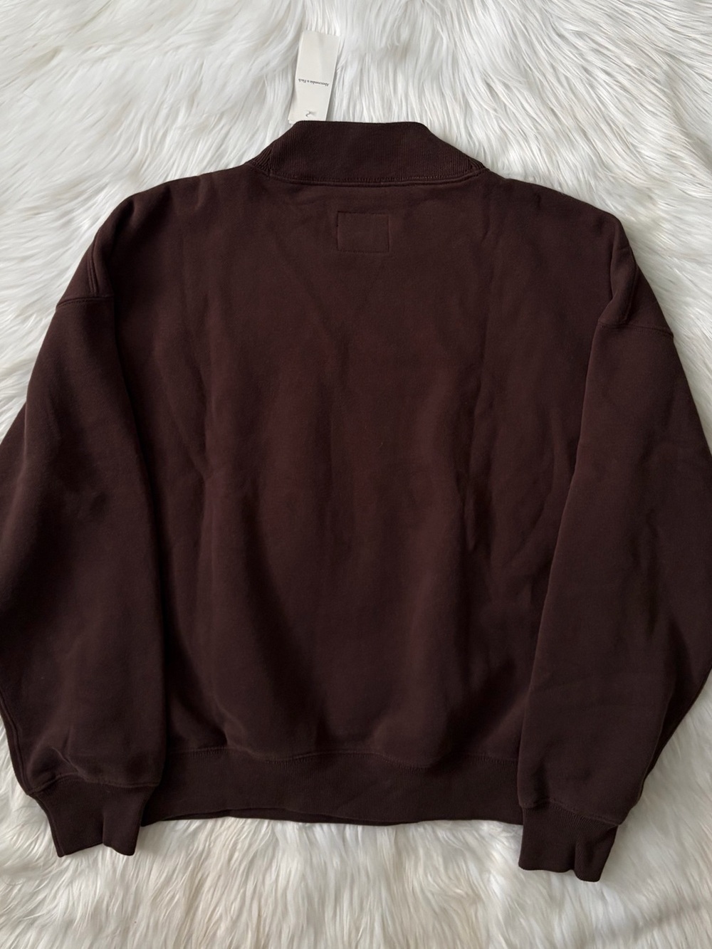 sunday mockneck crew sweatshirt - Picture 11 of 12